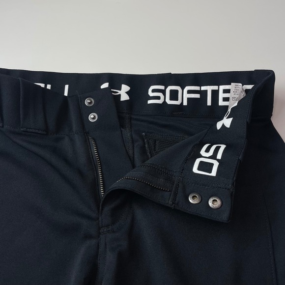Under Armour Womens Softball Pants Black Style 1375665-001 Size Small SM P CH - Picture 6 of 10